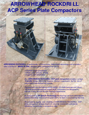 Монтируеми повърхностни вибратори Ammann ACP 200