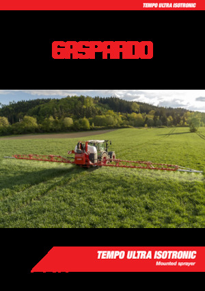 Монтируеми полеви пръскачки Gaspardo Tempo Ultra 1600 Isotronic