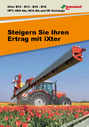 Монтируеми полеви пръскачки Kverneland iXter B13