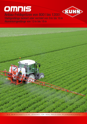 Монтируеми полеви пръскачки Kuhn Omnis 1000