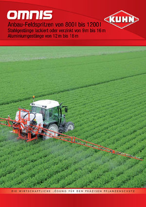 Монтируеми полеви пръскачки Kuhn Omnis 800
