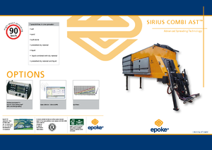 Монтирани разпределителни (разпръскващи) възли Epoke® Sirius Combi