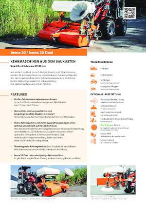 Монтирани машини за метене Bema bema 20 Dual