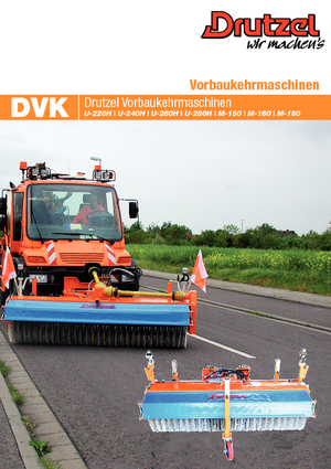 Монтирани машини за метене Drutzel DVK-M 150 H