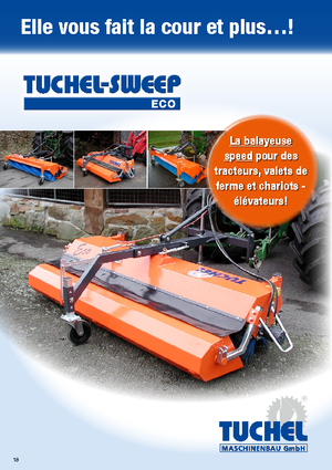 Монтирани машини за метене Tuchel Eco 180 Ø 520