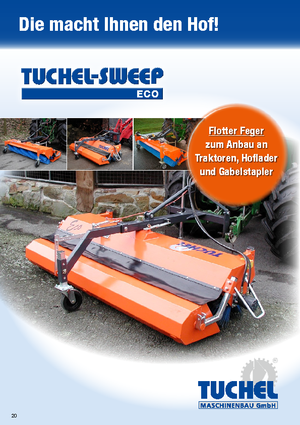 Монтирани машини за метене Tuchel Eco 180 Ø 520