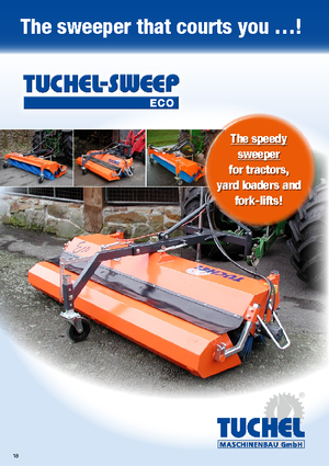 Монтирани машини за метене Tuchel Eco 180 Ø 520