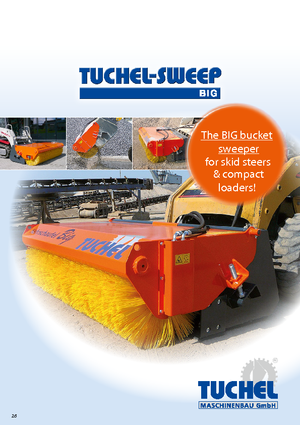 Монтирани машини за метене Tuchel Big