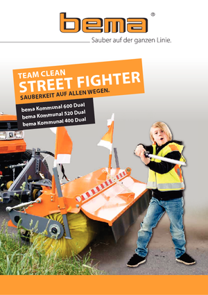 Монтирани машини за метене Bema Kommunal 520 Dual 1250