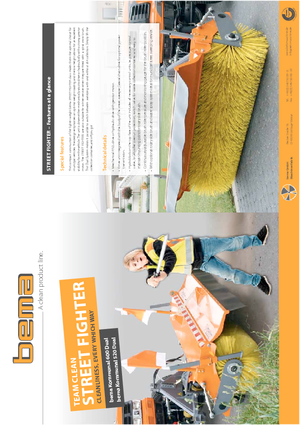 Монтирани машини за метене Bema Kommunal 600 Dual 2050