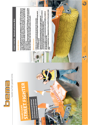 Монтирани машини за метене Bema Kommunal 600 Dual 2050