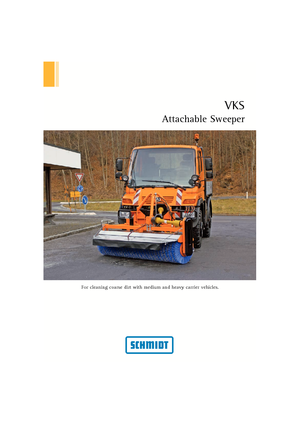 Монтирани машини за метене Schmidt VKS 24