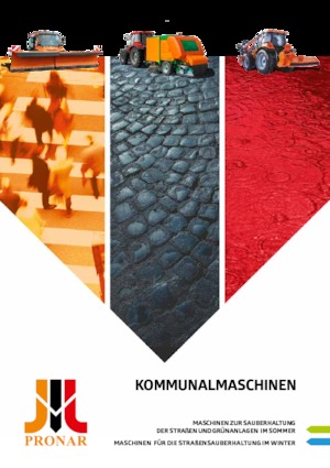 Монтирани машини за метене Pronar ZM 1600 