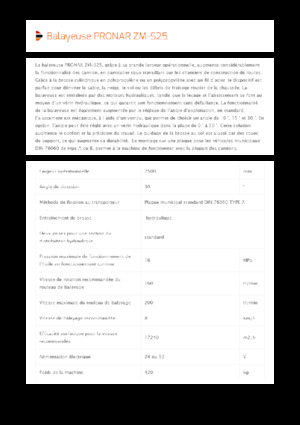 Монтирани машини за метене Pronar ZM-S 25