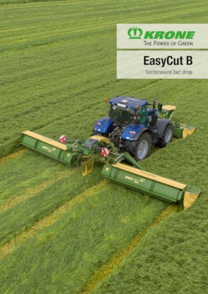 Комбинирани дискови косачки без кондиционер Krone EasyCut B 950 Collect 