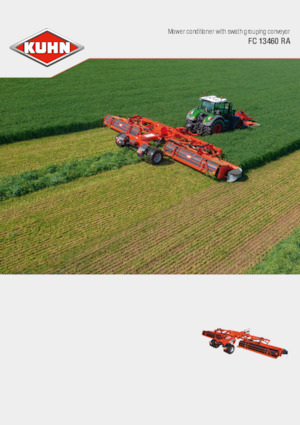 Комбиниран диск за косачка с кондиционер Kuhn FC 13460 RA