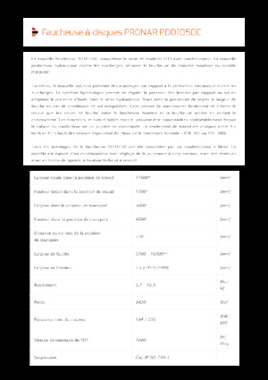 Комбиниран диск за косачка с кондиционер Pronar PDD 1050C