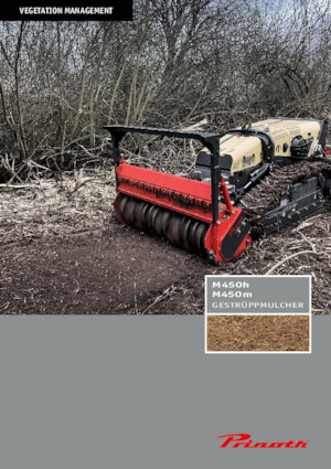 Мулчери Prinoth M450h-1450