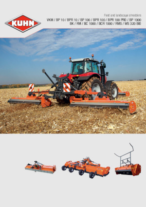 Мулчери Kuhn RMS 820