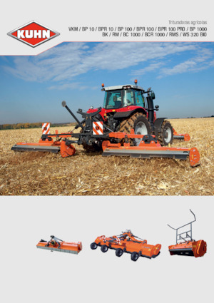 Мулчери Kuhn RMS 820