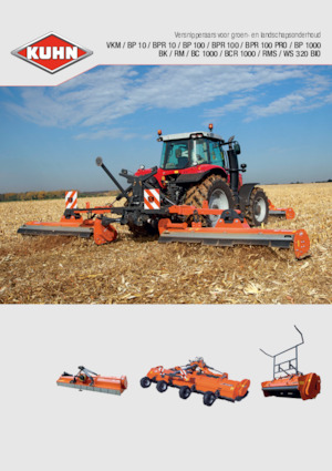Мулчери Kuhn RMS 820