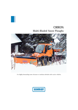 Многоостри снегорини Schmidt Cirron SL 40