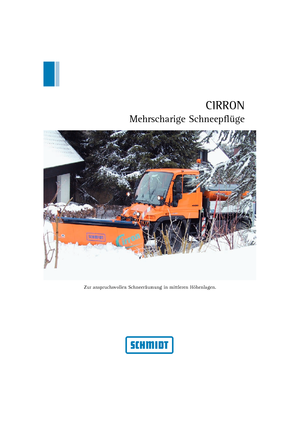 Многоостри снегорини Schmidt Cirron SL 40