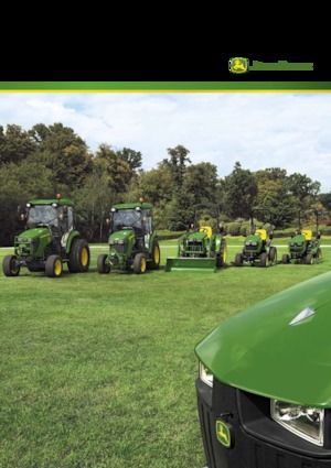 Общински многофункционални превозни средства на дизел John Deere 3036 E