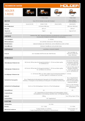 Общински многофункционални превозни средства на дизел Holder S 130
