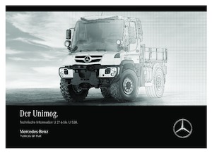 Общински многофункционални превозни средства на дизел Unimog U 318 Euro 6