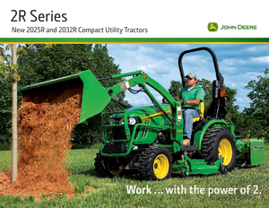 Общински многофункционални превозни средства на дизел John Deere 2032 R