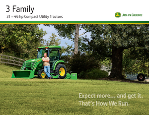 Общински многофункционални превозни средства на дизел John Deere 3038 R