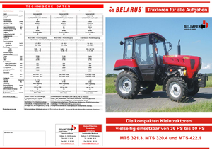 Общински трактори Belarus 321.3