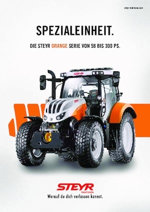 Общински трактори Steyr 4135 Profi Basis