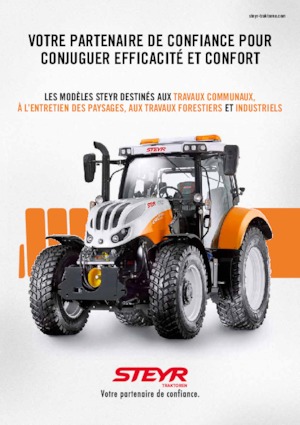 Общински трактори Steyr 4135 Profi Basis