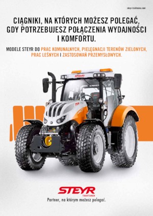 Общински трактори Steyr 4135 Profi Basis