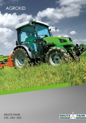 Общински трактори DEUTZ-FAHR Agrokid 230 