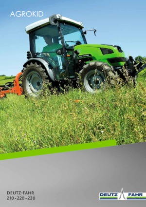 Общински трактори DEUTZ-FAHR Agrokid 230 