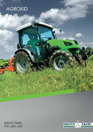 Общински трактори DEUTZ-FAHR Agrokid 230 
