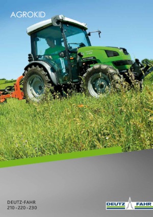 Общински трактори DEUTZ-FAHR Agrokid 230 