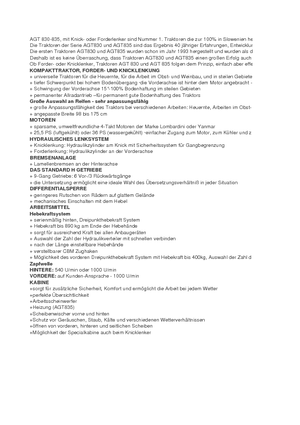 Общински трактори AGT AGT 835 T