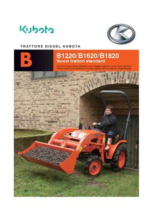 Общински трактори Kubota B 1620
