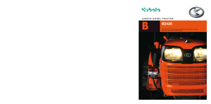 Общински трактори Kubota B 2420