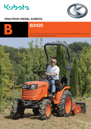 Общински трактори Kubota B 2420