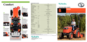 Общински трактори Kubota B 2420