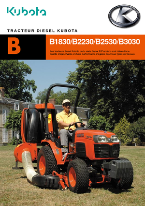 Общински трактори Kubota B 1830 D