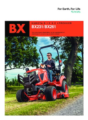 Общински трактори Kubota BX261