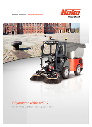 Общински трактори Hako Citymaster 1250 C