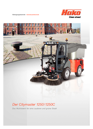 Общински трактори Hako Citymaster 1250 C