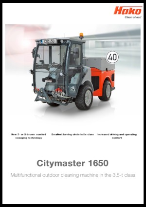 Общински трактори Hako Citymaster 1650